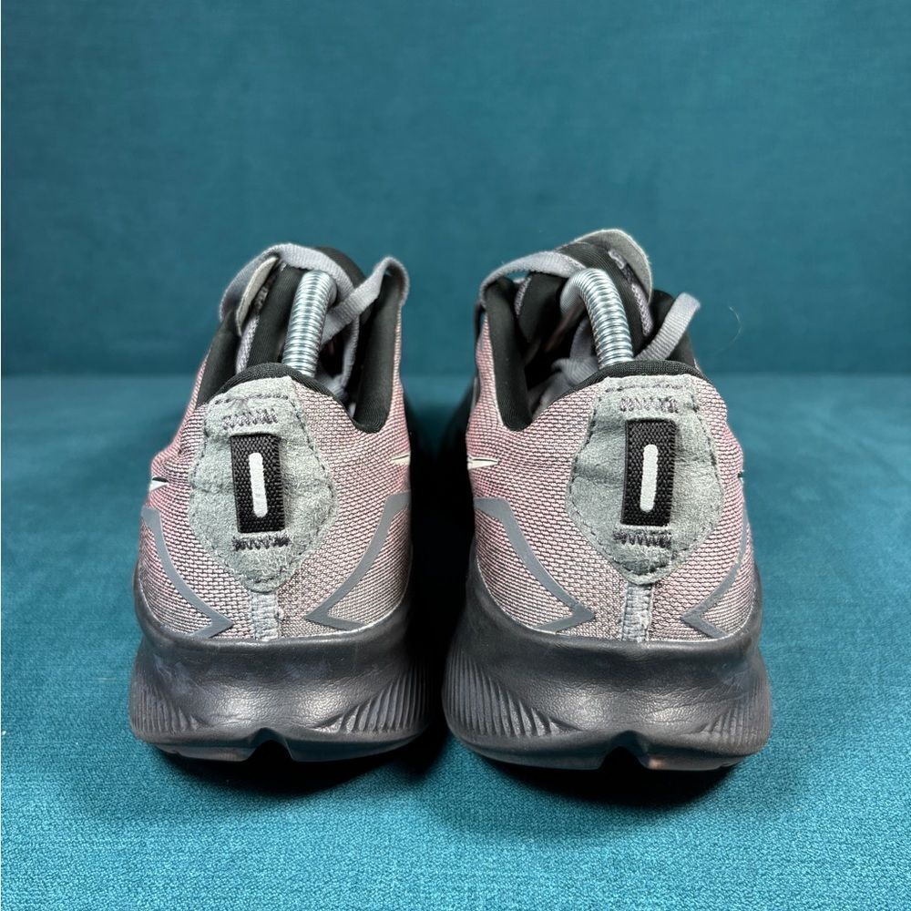 Saucony Ride 15 Women Gray/Purple Running Shoes Size 11 - Picture 2 of 8